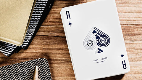 Blue Wheel Playing Cards by Art of Play Blue Wheel Playing Cards by Art of Play