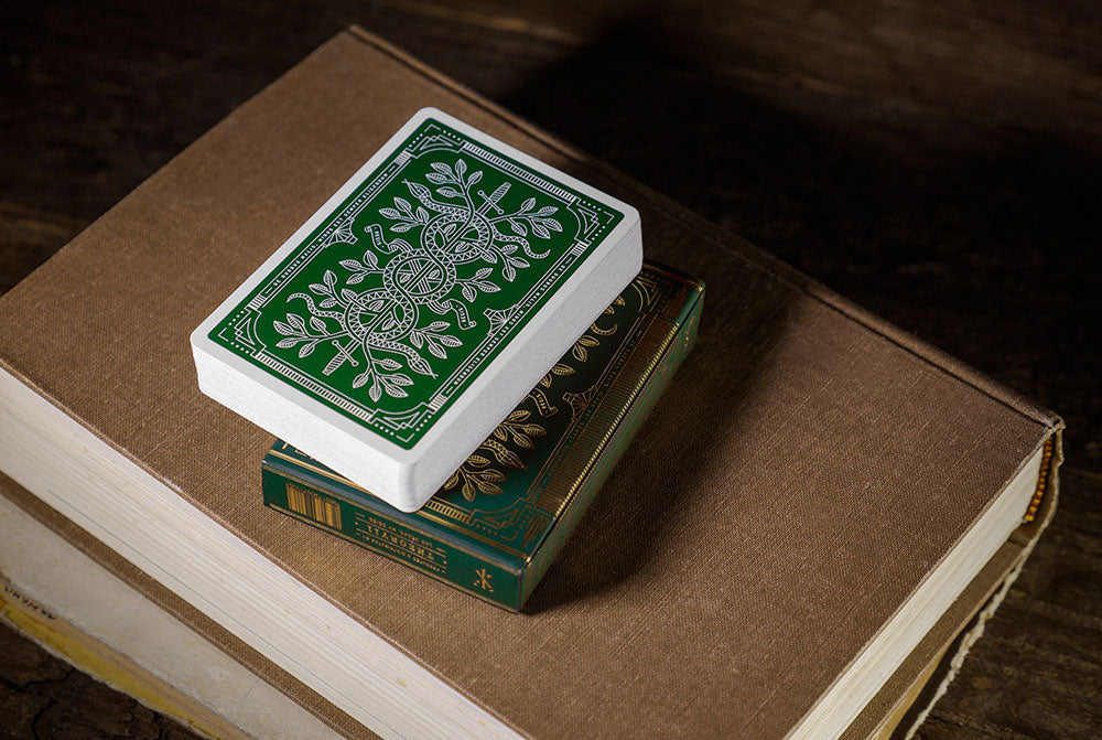 Monarch Playing Cards - Green