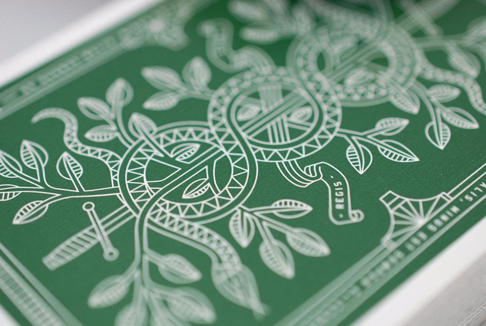 Monarch Playing Cards - Green
