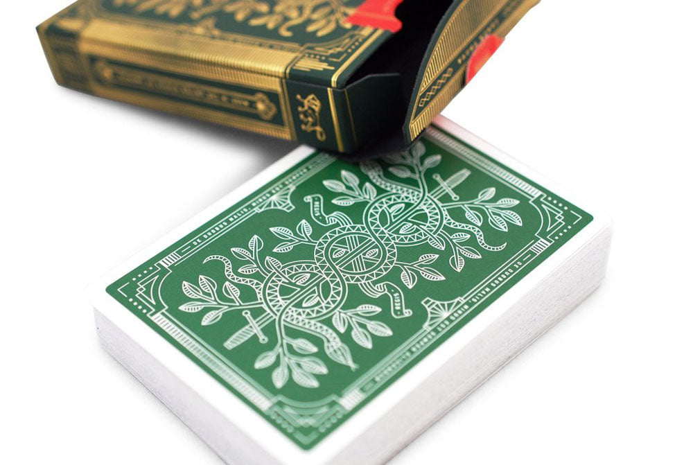 Monarch Playing Cards - Green