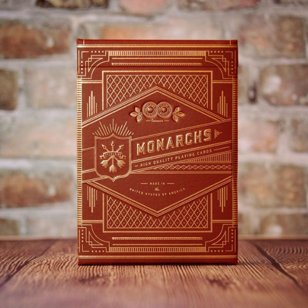 Monarch Playing Cards - Red