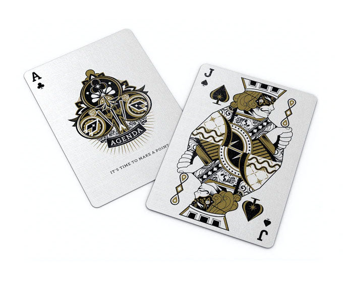 Agenda Red Basic Edition Playing Cards