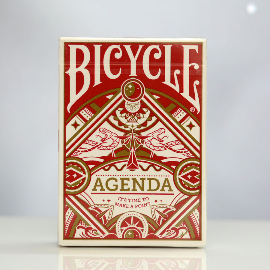 Agenda Red Basic Edition Playing Cards