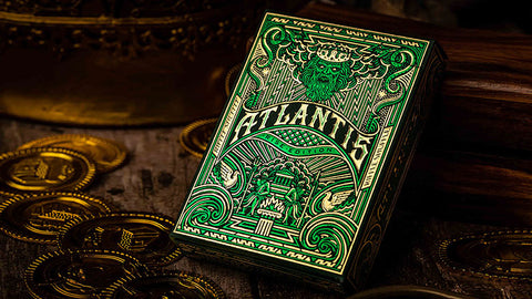 Atlantis Rise Edition Playing Cards by Riffle Shuffle Atlantis Rise Edition Playing Cards by Riffle Shuffle