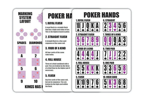 Rouge Amethyst Purple (Marking System)  Playing Cards Rouge Amethyst Purple (Marking System)  Playing Cards