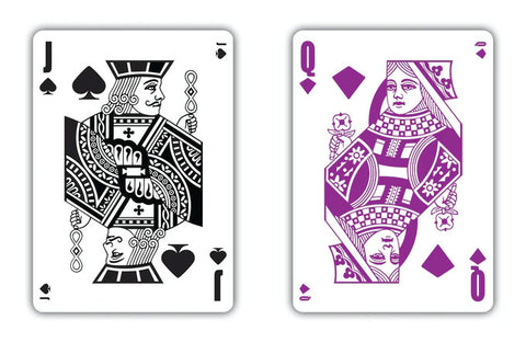 Rouge Amethyst Purple (Marking System)  Playing Cards Rouge Amethyst Purple (Marking System)  Playing Cards