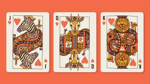Animal Kingdom Playing Cards by theory11 Animal Kingdom Playing Cards by theory11