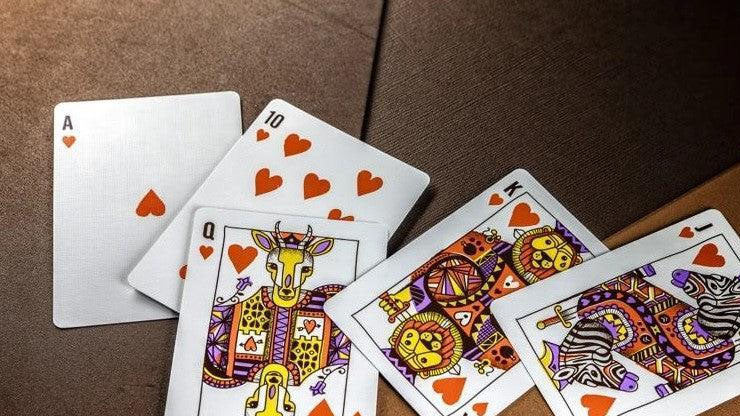 Animal Kingdom Playing Cards by theory11