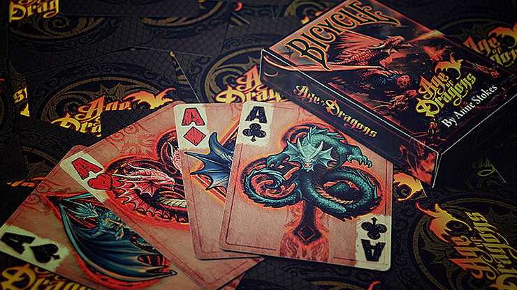 Bicycle Anne Stokes Age of Dragons Playing Cards