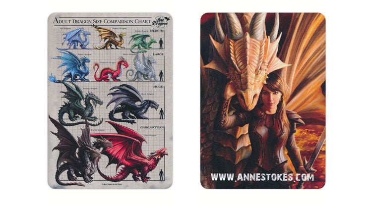 Bicycle Anne Stokes Age of Dragons Playing Cards