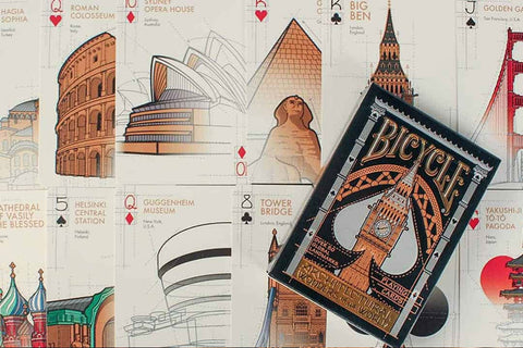 Bicycle Architectural Wonders of World Playing Cards Bicycle Architectural Wonders of World Playing Cards