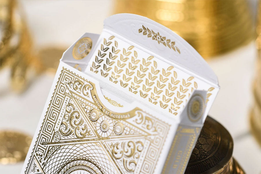 White Aurelians Playing Cards