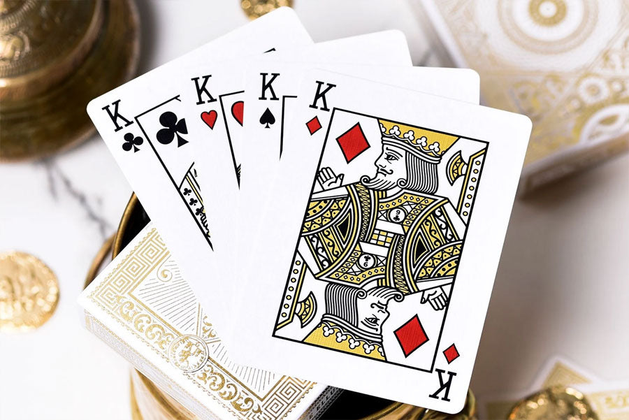 White Aurelians Playing Cards
