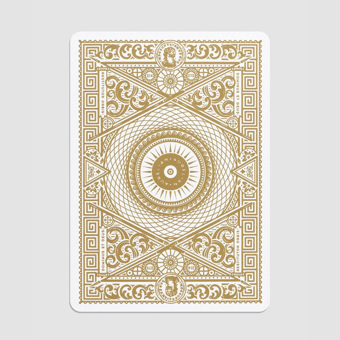 White Aurelians Playing Cards