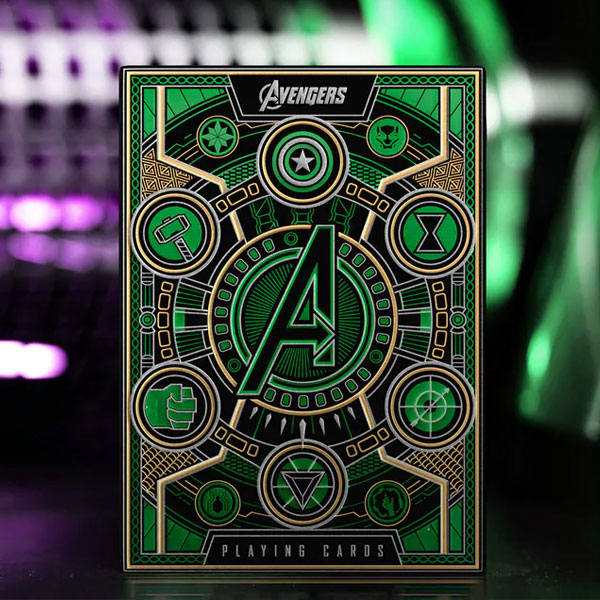 Avengers: Green Edition Playing Cards