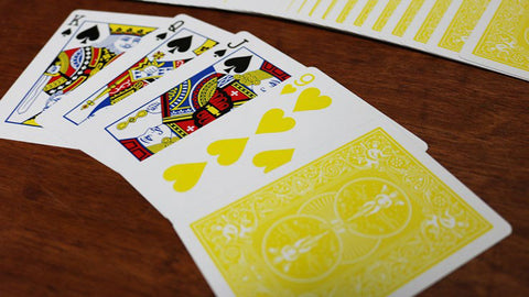 Bicycle Yellow Playing Cards Bicycle Yellow Playing Cards