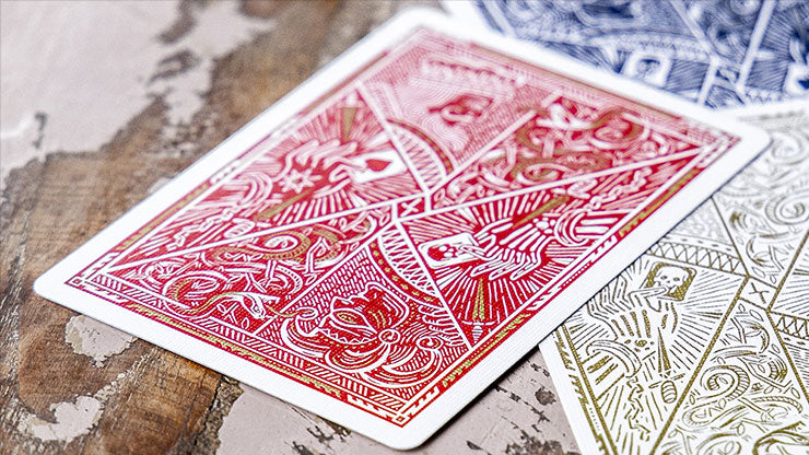 Blood Red Edition V3 Playing Cards by Joker and the Thief