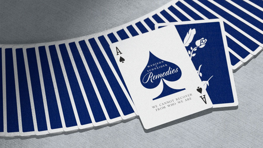 Remedies (Royal Blue) Playing Cards
