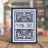 Blue Wheel Playing Cards by Art of Play