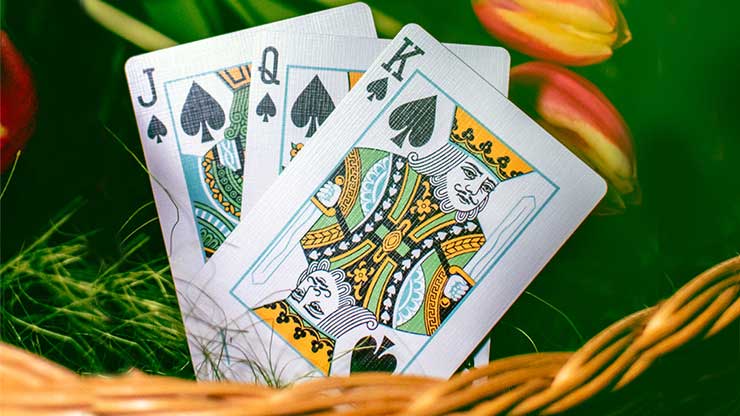 Butterfly Seasons Playing Cards Marked, Spring by Ondrej Psenicka