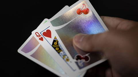 Cherry Casino Sands Mirage (Holographic) Playing Cards Cherry Casino Sands Mirage (Holographic) Playing Cards