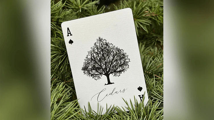 Premium Gilded Cedar Playing Cards