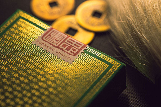 Chao (Green) Playing Cards