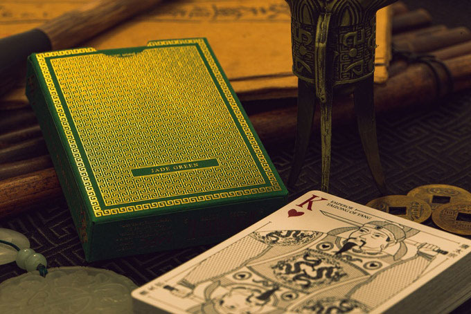 Chao (Green) Playing Cards