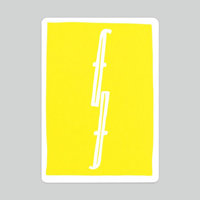 Fontaine: Chinatown (Yellow) Playing cards