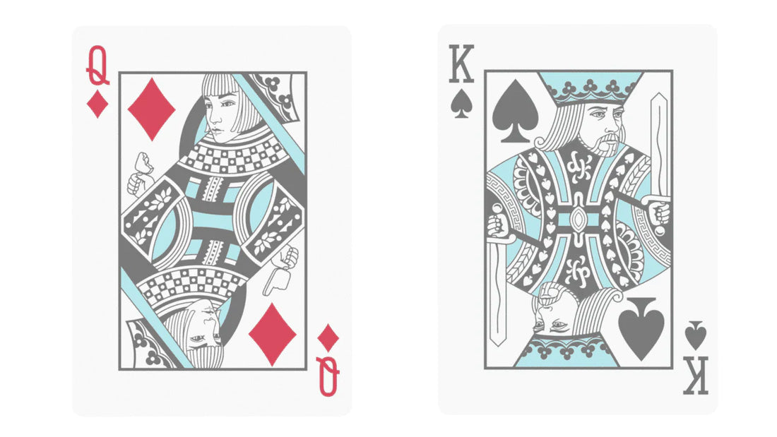 Cold Foil Black Roses Hotel Playing Cards