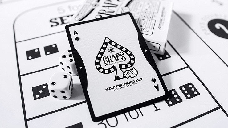 Craps Playing Cards by Mechanic Industries