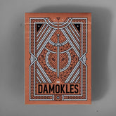 Damokles Cuprum Playing Cards by Giovanni Meroni