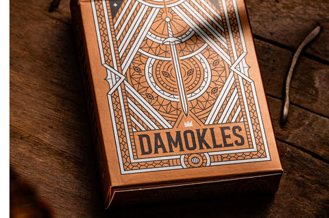 Damokles Cuprum Playing Cards by Giovanni Meroni Damokles Cuprum Playing Cards by Giovanni Meroni