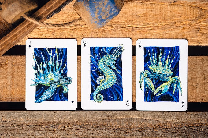 False Anchors V4 (Deep Sea) Playing Cards
