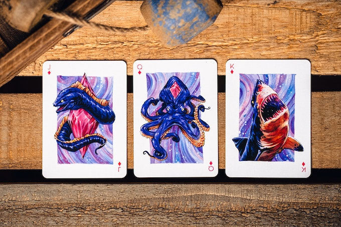 False Anchors V4 (Deep Sea) Playing Cards