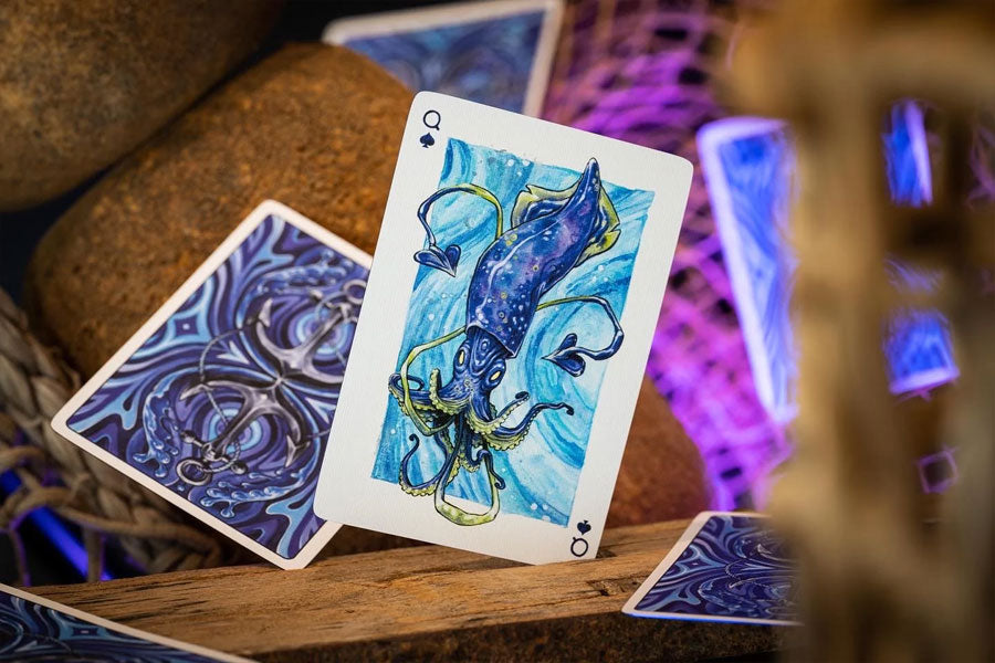 False Anchors V4 (Deep Sea) Playing Cards