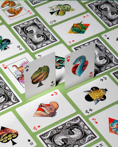 Dinosaur Playing Cards by Art of Play Dinosaur Playing Cards by Art of Play