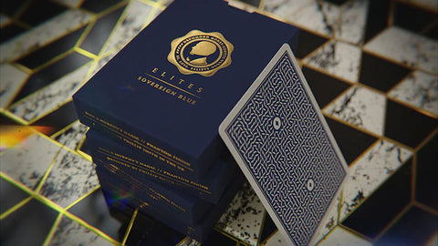 DMC ELITES: V4 Sovereign Blue Playing Cards DMC ELITES: V4 Sovereign Blue Playing Cards