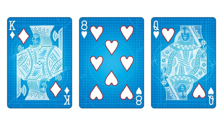 Gilded Bicycle Draft Playing Cards