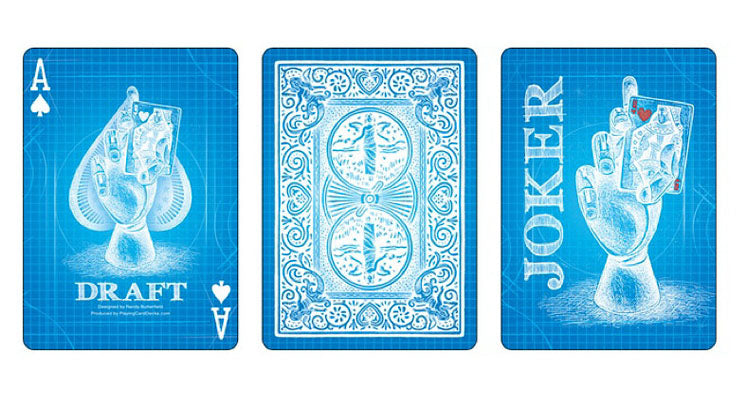 Gilded Bicycle Draft Playing Cards