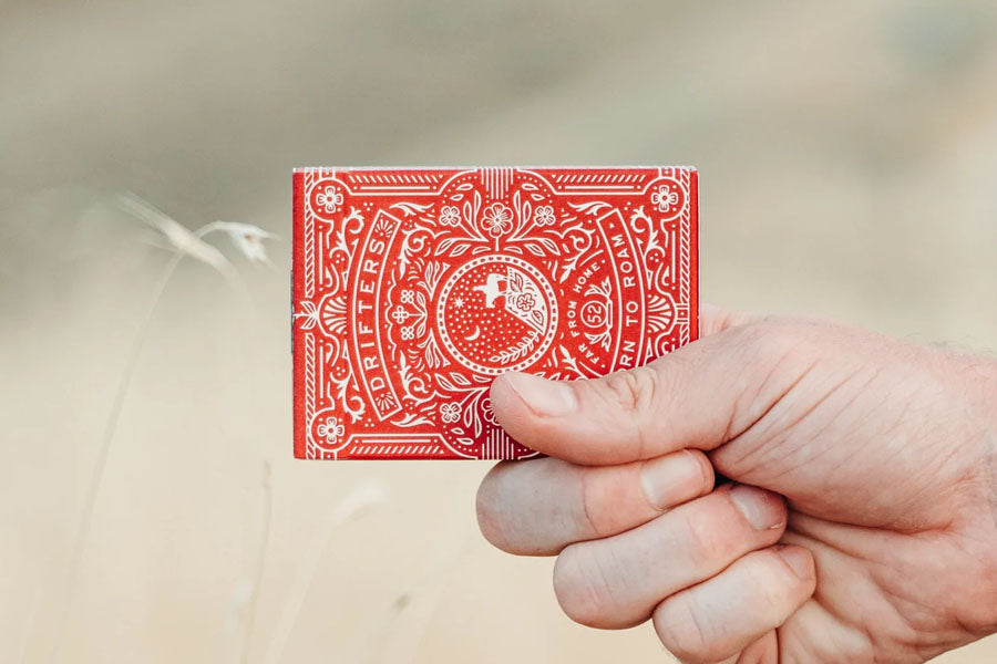 Drifters (Red) Playing Cards