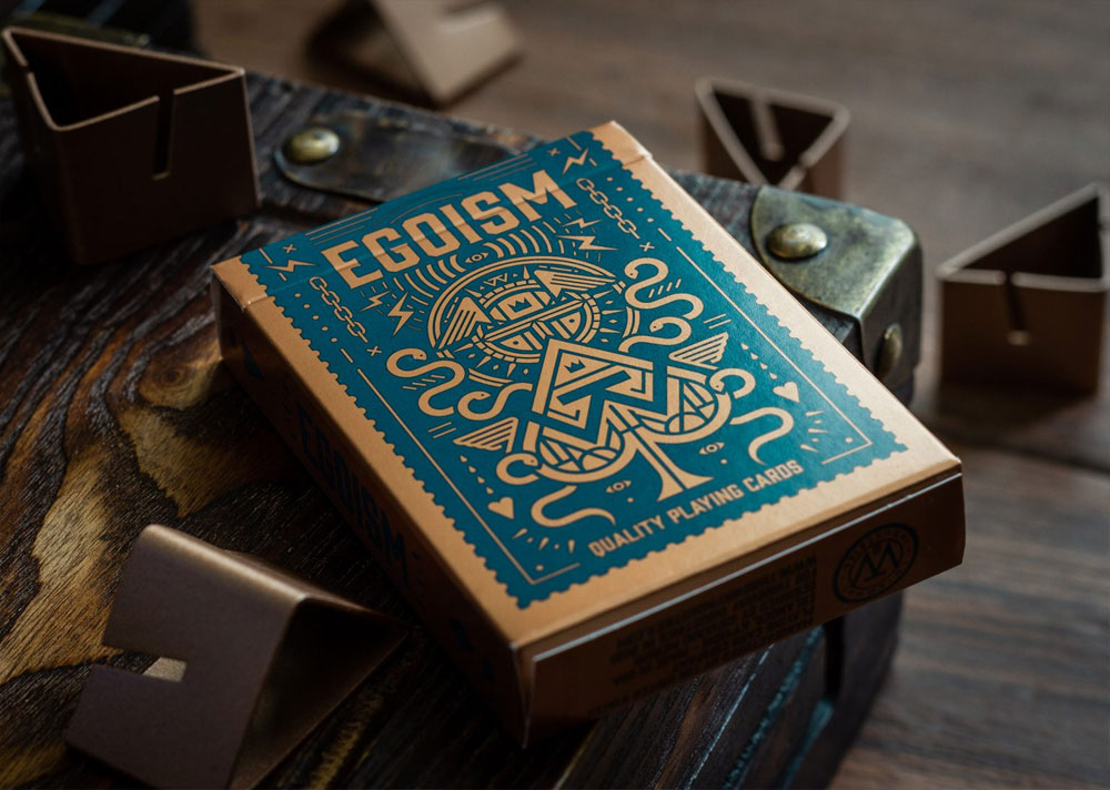 Egoism Rust Playing Cards by Giovanni Meroni