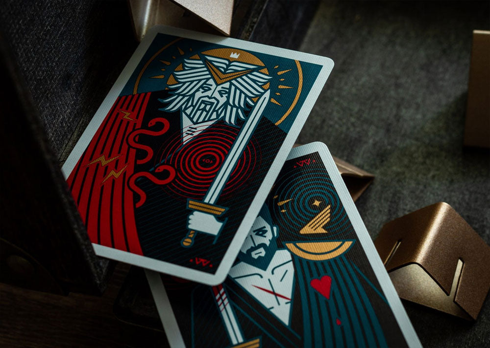 Egoism Rust Playing Cards by Giovanni Meroni