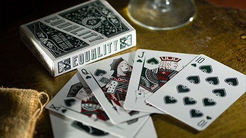 Equality, Green Playing Cards Equality, Green Playing Cards