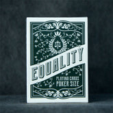Equality, Green Playing Cards