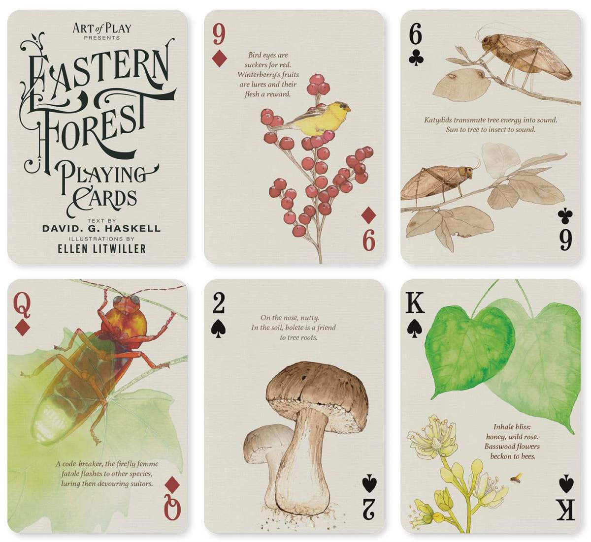 Eastern Forest Playing Cards by Art of Play