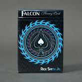 Aqua Falcon Throwing Cards
