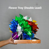 Double load flower tray (without flower)