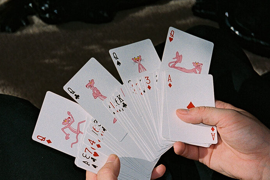Fontaine: Pink Panther Playing cards
