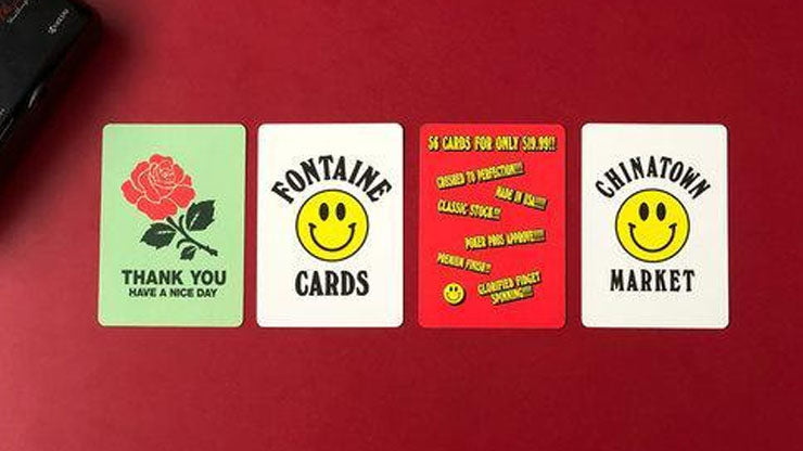 Fontaine: Chinatown (Yellow) Playing cards